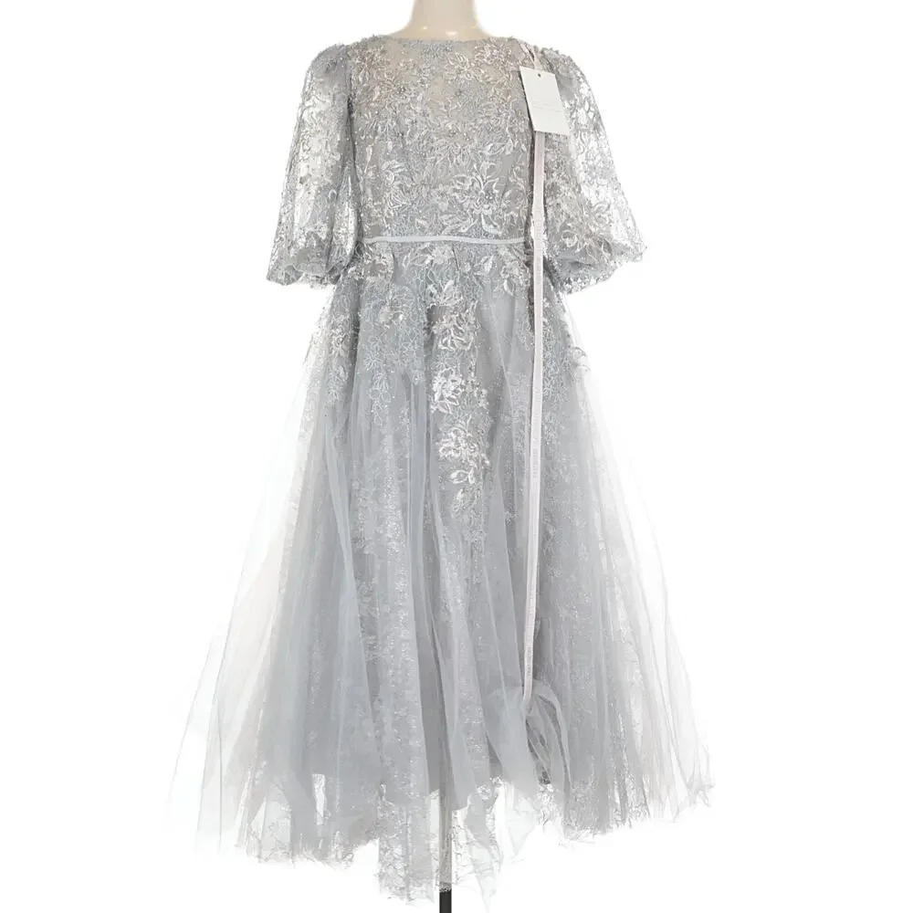 grey tulle midi dress Grey Tulle Midi Skirt